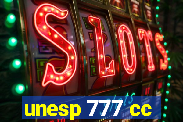 unesp 777 cc